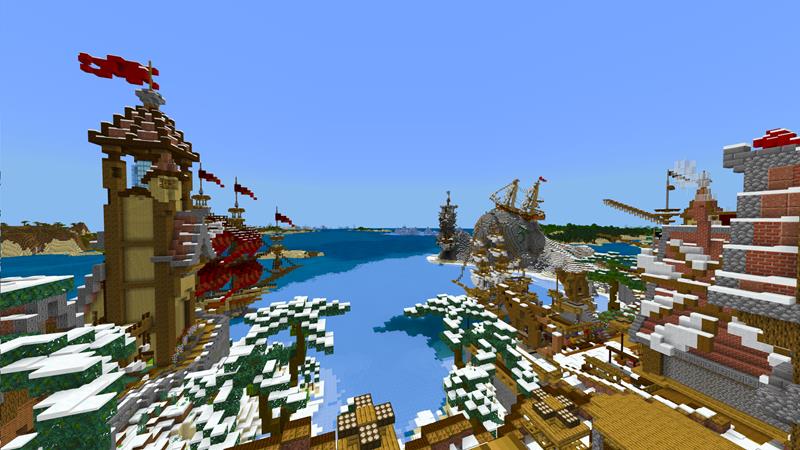 Simple Spawns Pirate Port by Razzleberries