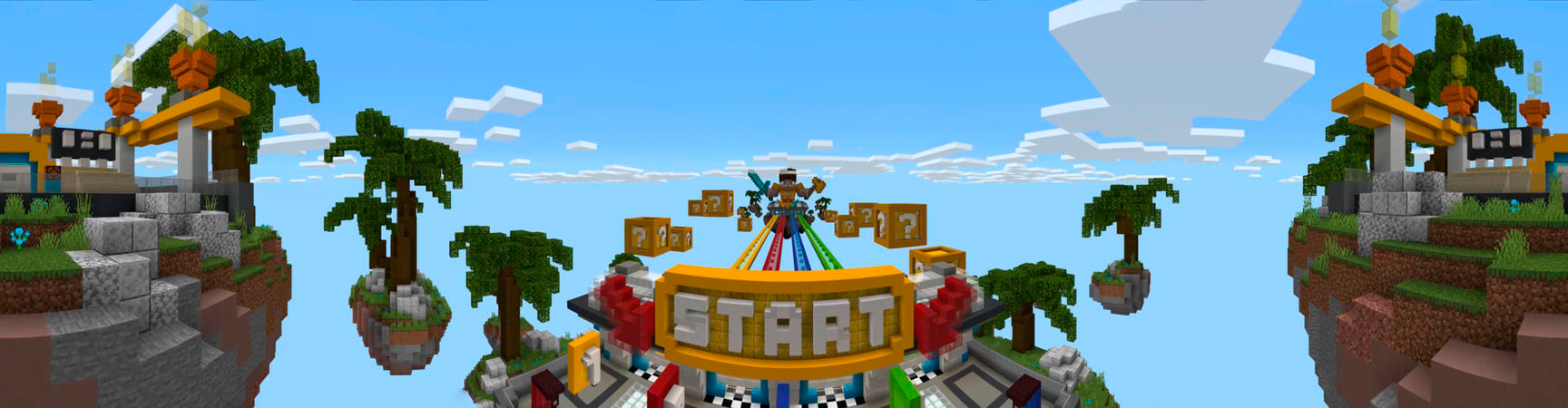 Lucky Block Race Panorama