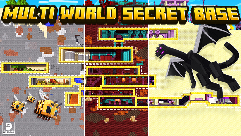 Multi World Secret Base Key Art