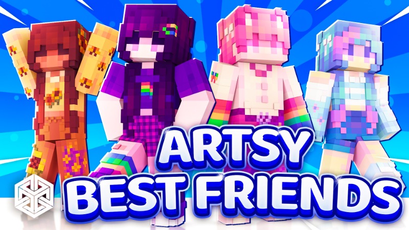 Artsy Bestfriends Key Art