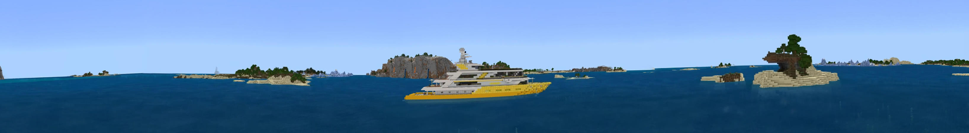 Golden Yacht Panorama