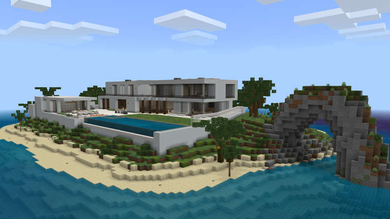 Island Millionaire Mansion by RareLoot