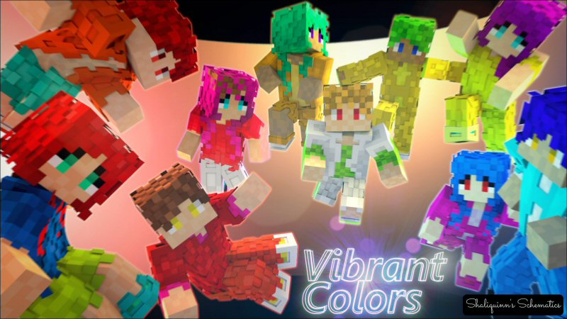 Vibrant Colors Skin Pack Key Art