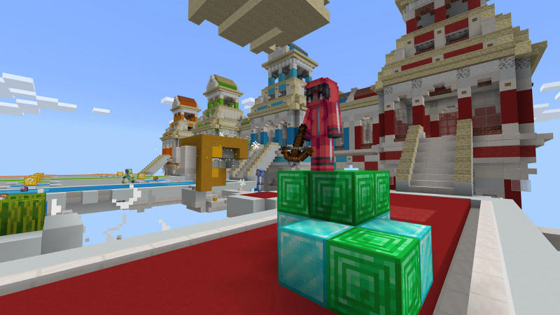 Lucky Block Race In Minecraft Marketplace Minecraft