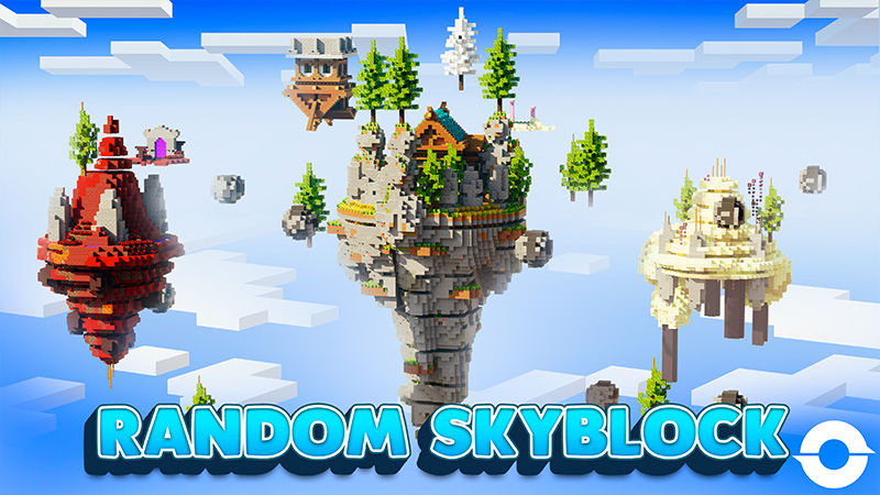 Random Skyblock Key Art