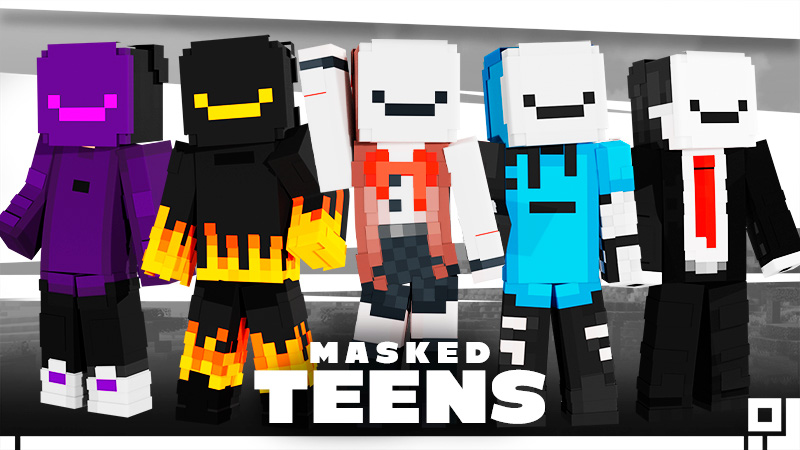 Masked Teens Key Art