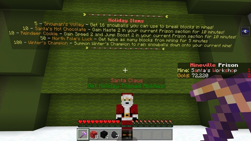 Unbreakable Holiday Pickaxe Screenshot #2