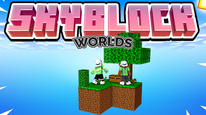 Skyblock Worlds Key Art