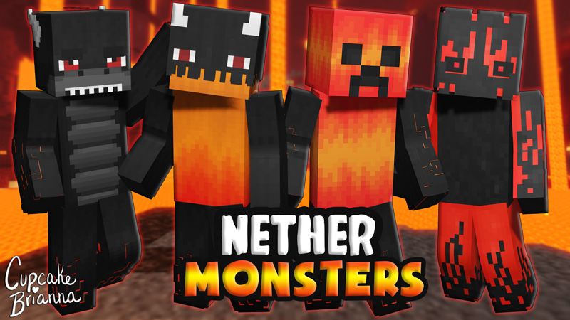 Nether Monsters HD Skin Pack Key Art