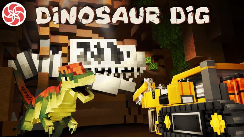 minecraft with dinosaurs