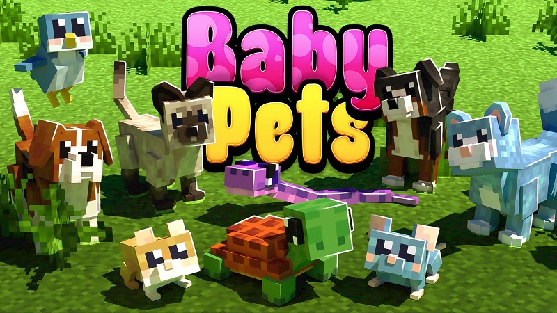 Baby Pets In Minecraft Marketplace Minecraft