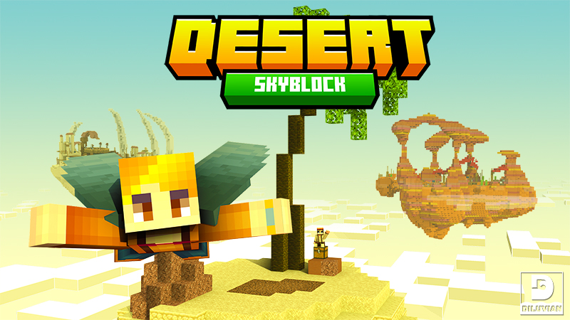 Desert Skyblock Key Art