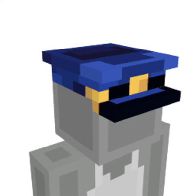 Police Hat on the Minecraft Marketplace by Pathway Studios Police Hat on the Minecraft Marketplace by Pathway Studios