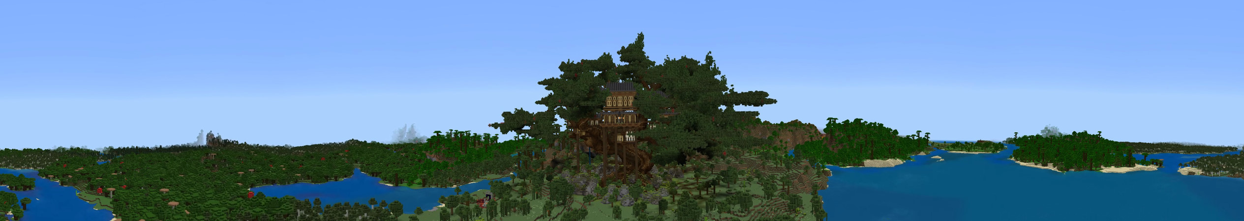 Treehouse Mansion Panorama