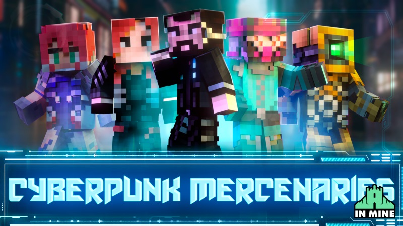 Cyberpunk Mercenaries Key Art