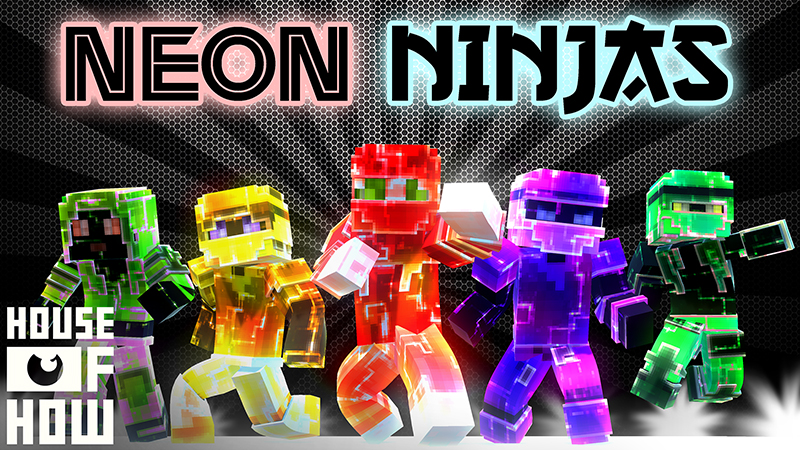 Neon Ninjas Key Art