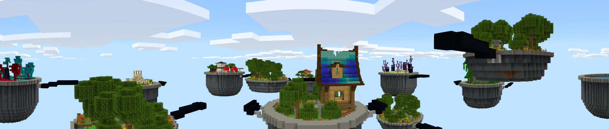 Giant Pan Skyblock Panorama