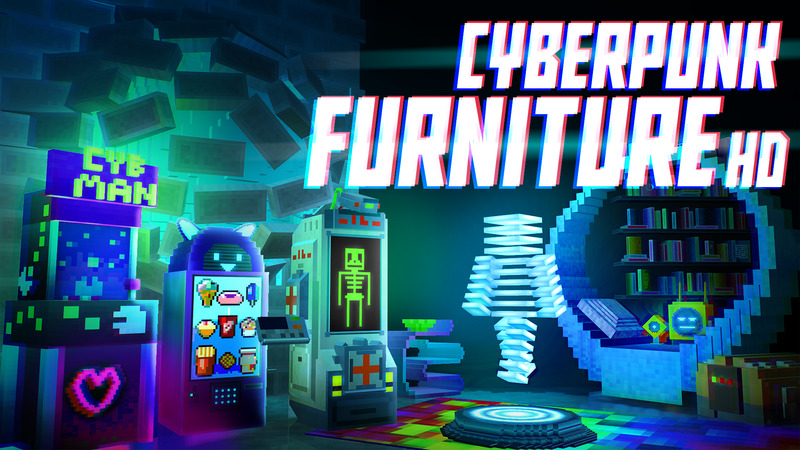 Cyberpunk Furniture HD Key Art