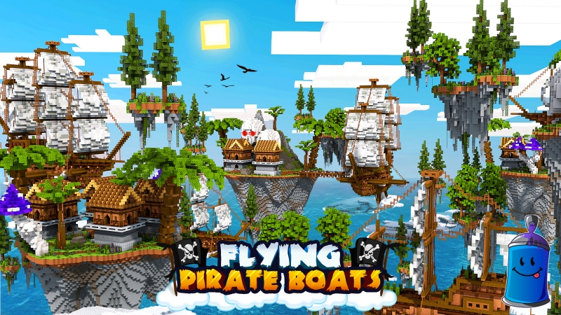 Flying Pirate Boats Key Art