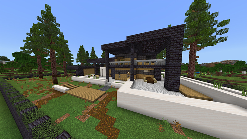 Netherite Mansion by Odyssey Builds