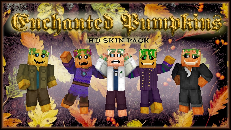 Enchanted Pumpkins Hd Skinpack In Minecraft Marketplace Minecraft