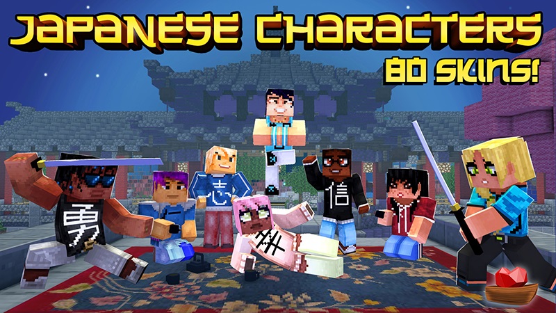 Japanese Characters In Minecraft Marketplace Minecraft