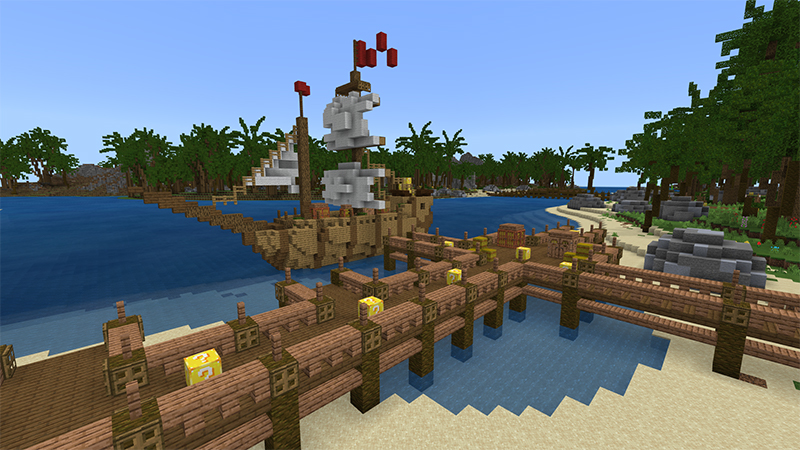 Lucky Block Survival Island Screenshot #3