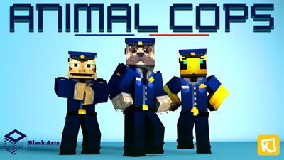 Animal Cops on the Minecraft Marketplace by Black Arts Studios Animal Cops on the Minecraft Marketplace by Black Arts Studios