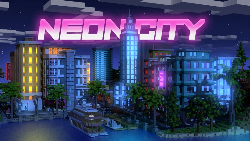 Neon City by Nitric Concepts (Minecraft Marketplace Map) - Minecraft ...