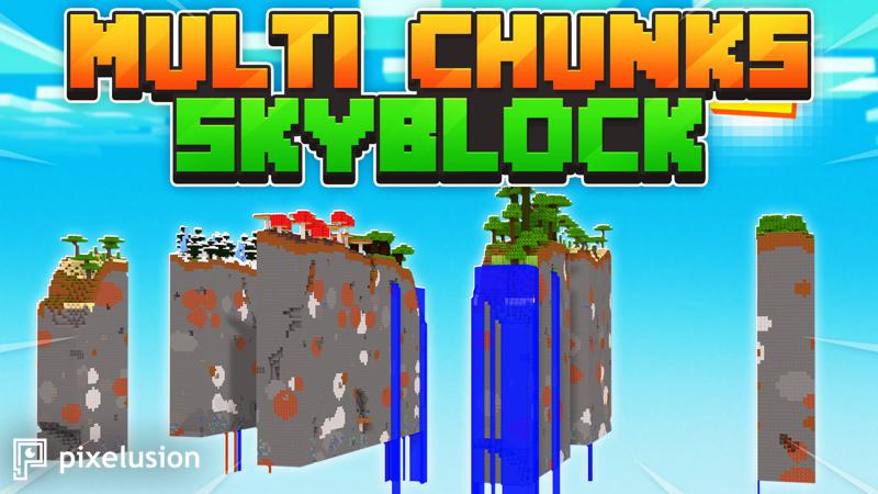 Multi Chunks Skyblock Key Art