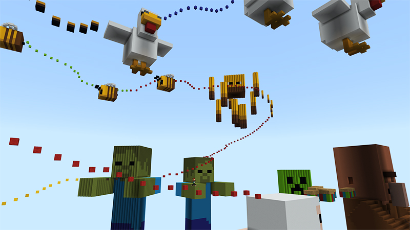 Giant Parkour Mobs by Gearblocks