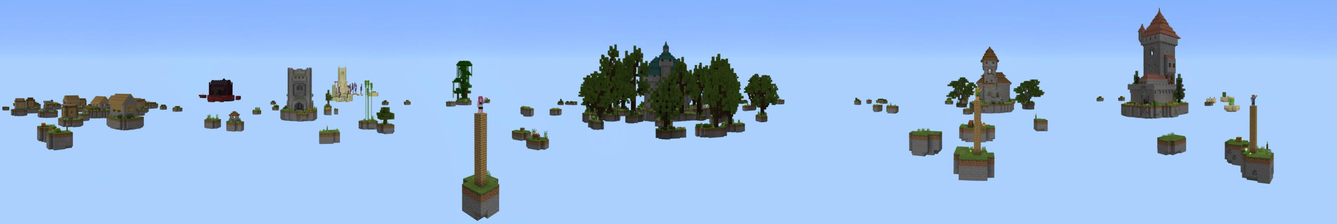 Next Level Skyblock Panorama