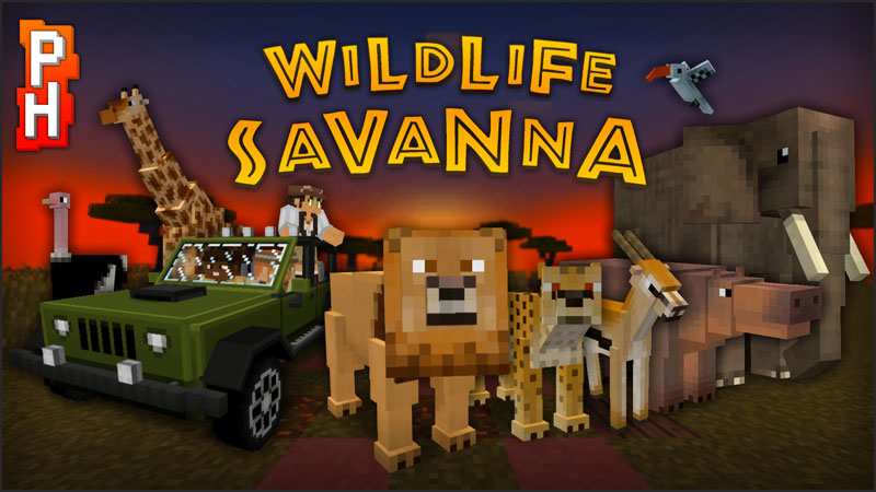 Wildlife Savanna In Minecraft Marketplace Minecraft