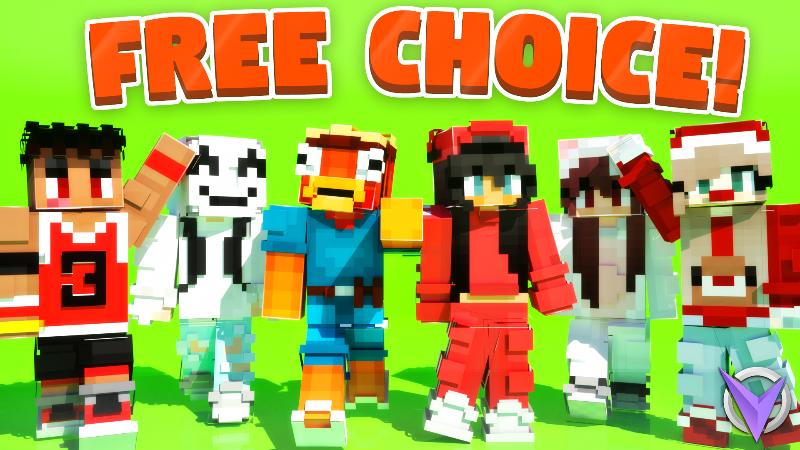 Free Shape: Choose Skins in Minecraft Marketplace