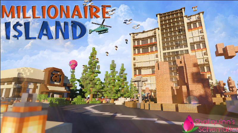 Millionaire Island Key Art