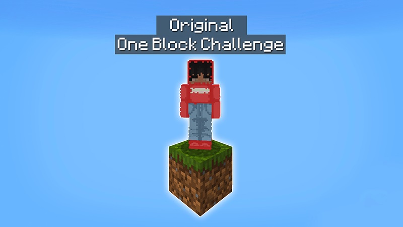 Original One Block Challenge In Minecraft Marketplace Minecraft