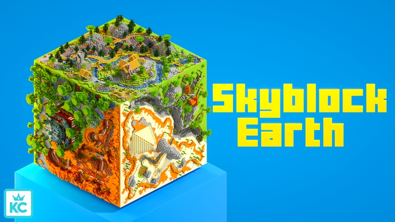 Skyblock Earth Key Art