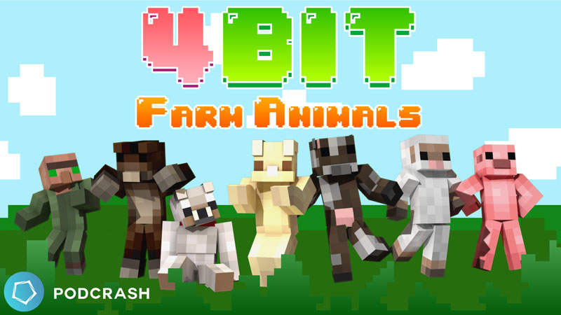 4BIT Farm Animals Key Art