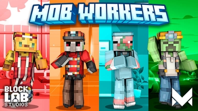 Mob Workers on the Minecraft Marketplace by BLOCKLAB Studios Mob Workers on the Minecraft Marketplace by BLOCKLAB Studios