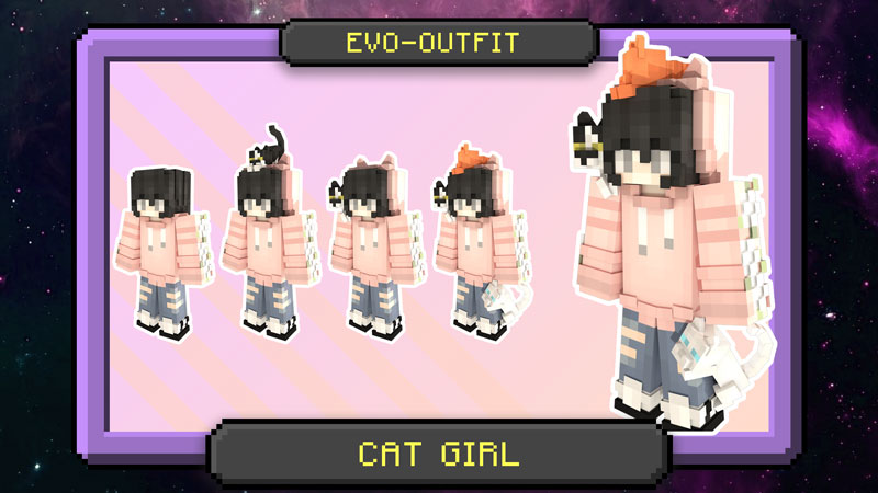 Cat Girl Evo-Outfit Key Art