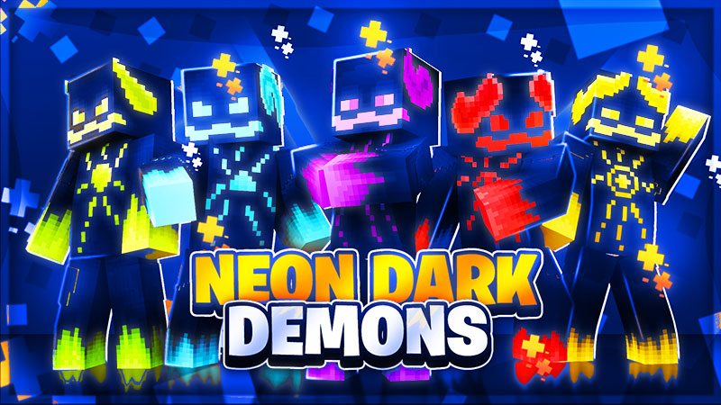 Neon Dark Demons Key Art