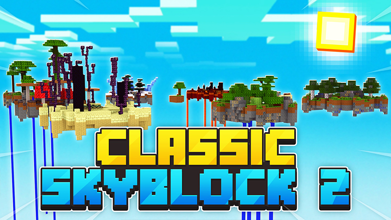 Classic Skyblock 2 Key Art