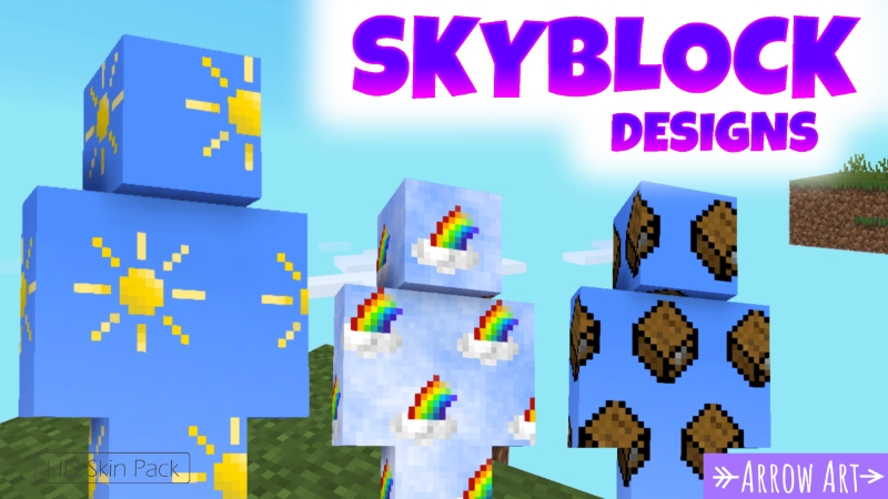 Skyblock Designs Key Art