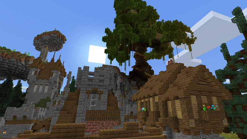 Village Under The Trees In Minecraft Marketplace Minecraft