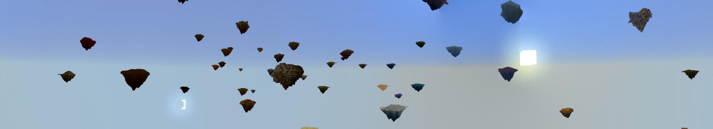Skyblock One Color Panorama