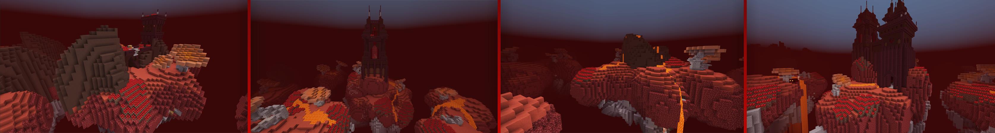 Magic Skies Nether Panorama