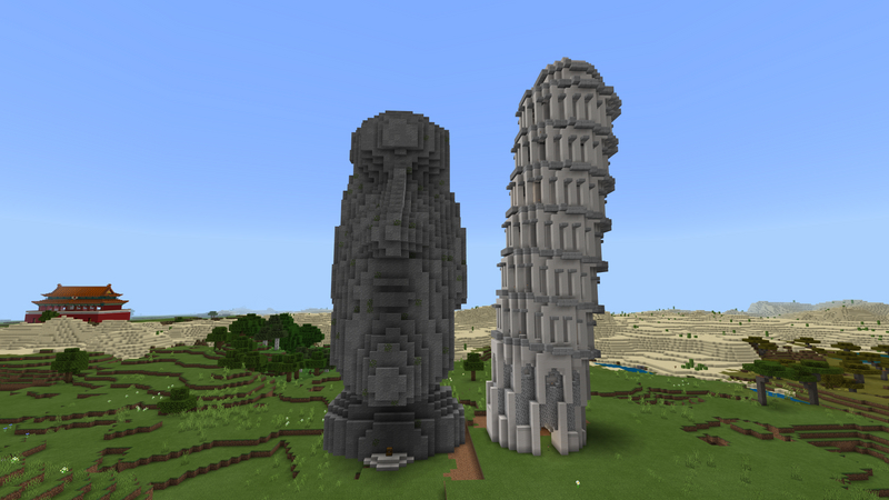 Craftable Monuments by VoxelBlocks