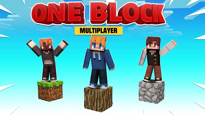 One Block Multiplayer Key Art