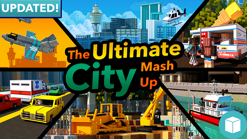 The Ultimate City Mash Up In Minecraft Marketplace Minecraft