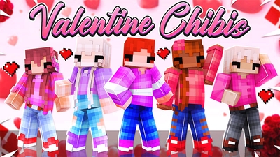 Valentine Chibis on the Minecraft Marketplace by Dig Down Studios Valentine Chibis on the Minecraft Marketplace by Dig Down Studios